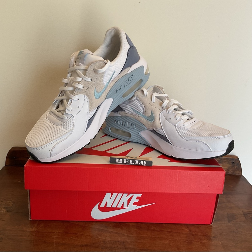 Nike CD5432-138 Air Max Excee Sneakers Women’s US 9.5 Light Armory Blue White